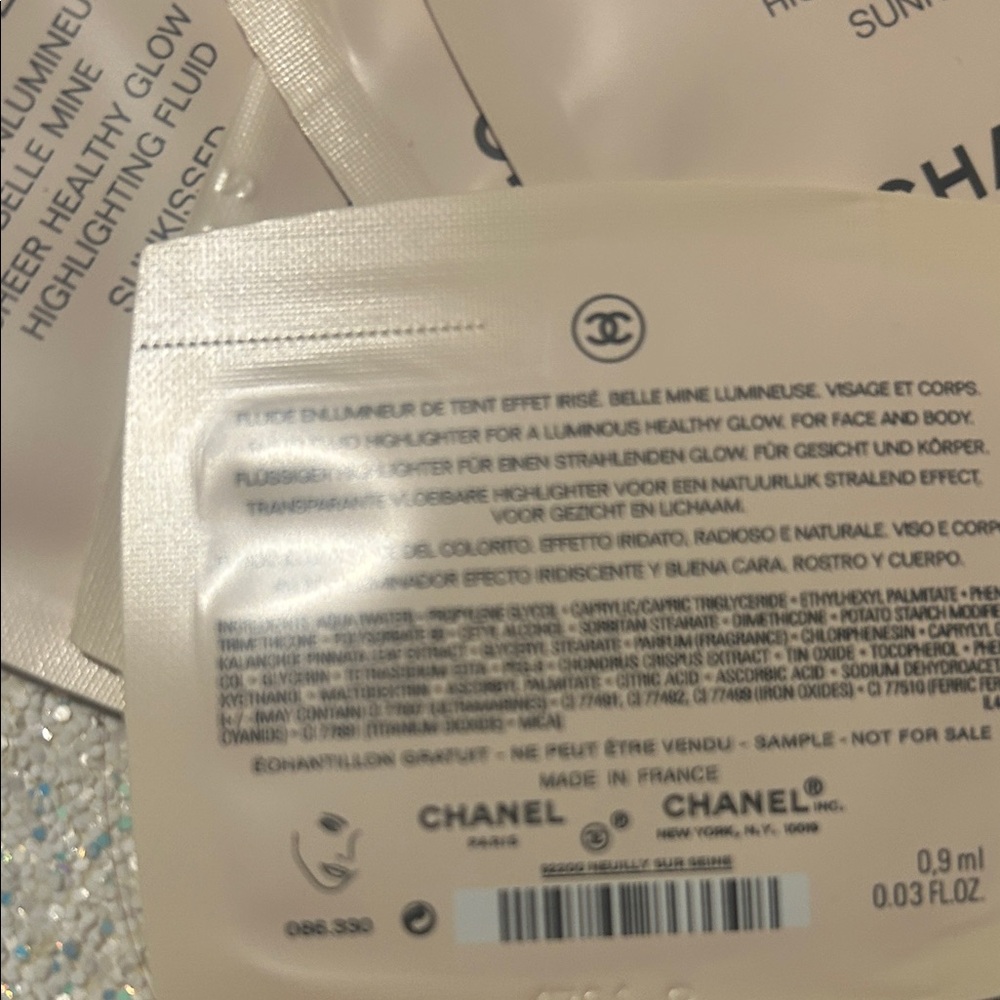 CHANEL Le Beige Highlighter Sunkissed  x 7 - Picture 3 of 4